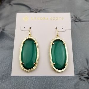 Emerald, Cat's Eye, Kendra Scott, Elle Ear…